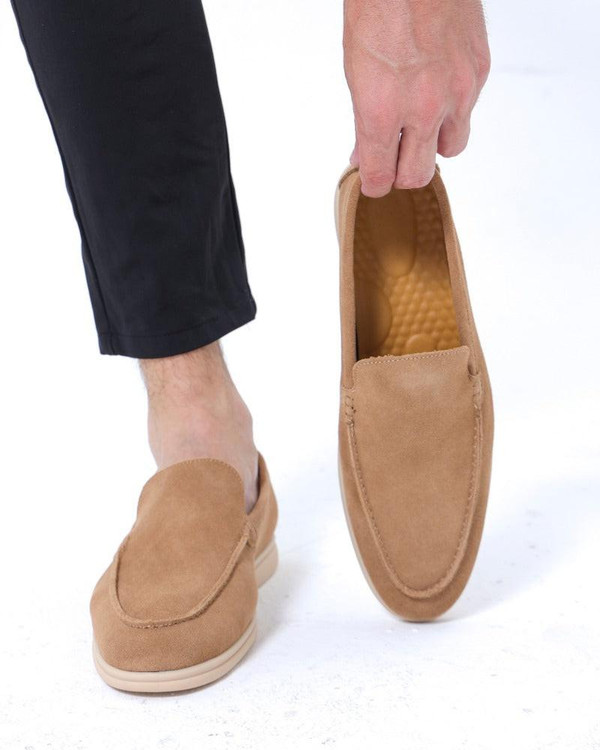 Mocassins en Daim Haut de Gamme Old Money™ Mocassins en Daim Haut de Gamme Old Money™ zaxx