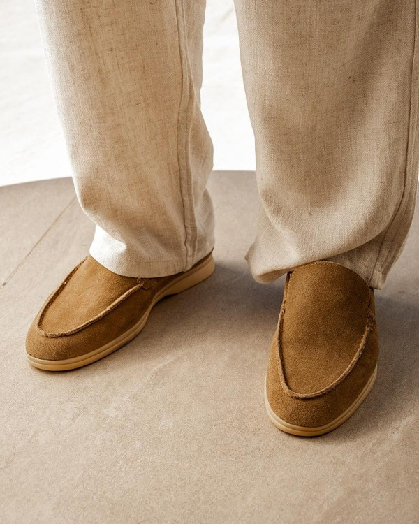 Mocassins en Daim Haut de Gamme Old Money™ Mocassins en Daim Haut de Gamme Old Money™ zaxx