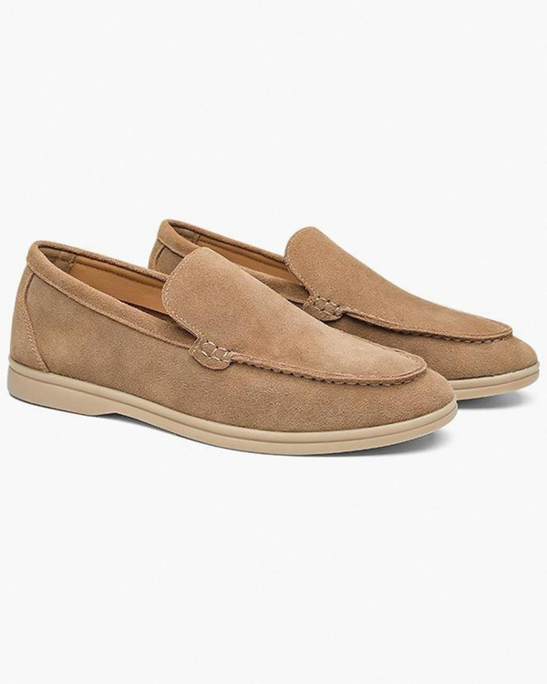 Mocassins en Daim Haut de Gamme Old Money™ zaxx