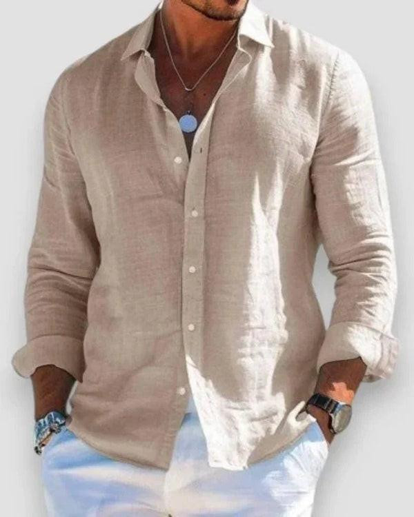 Chemise d'Été Classique et Décontractée Van Der Waal™ Chemise d'Été Classique et Décontractée Van Der Waal™ zaxx