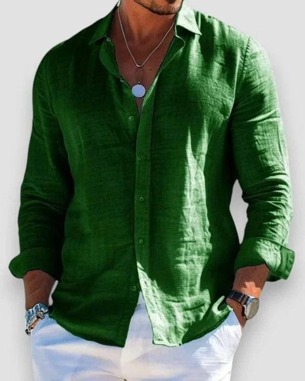 Chemise d'Été Classique et Décontractée Van Der Waal™ Chemise d'Été Classique et Décontractée Van Der Waal™ zaxx