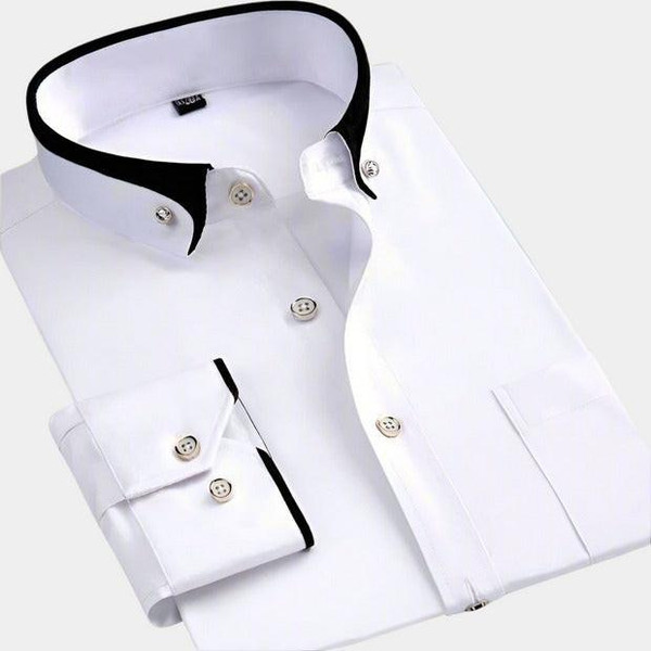 Chemise Classique pour Homme à Manches Longues Rossi Roma™ Chemise Classique pour Homme à Manches Longues Rossi Roma™ zaxx