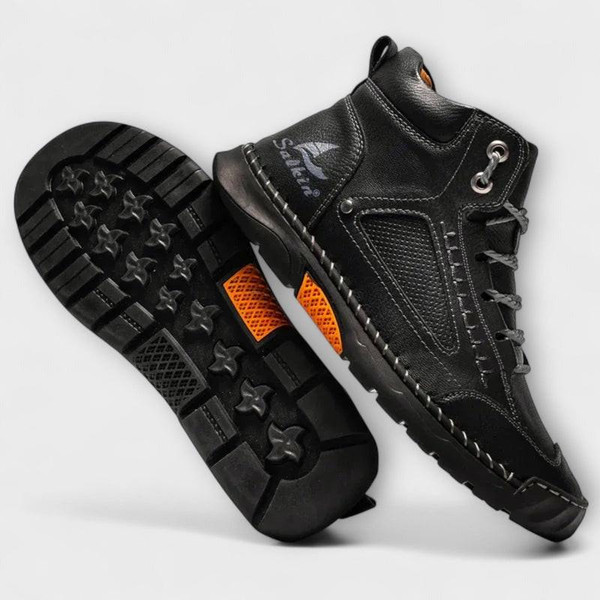 Chaussures Hautes en Cuir Savrani™ Chaussures Hautes en Cuir Savrani™ zaxx