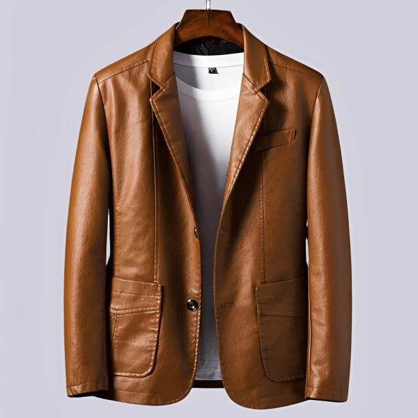 Veste Homme En Cuir Décontracté – Vantor™ zaxx