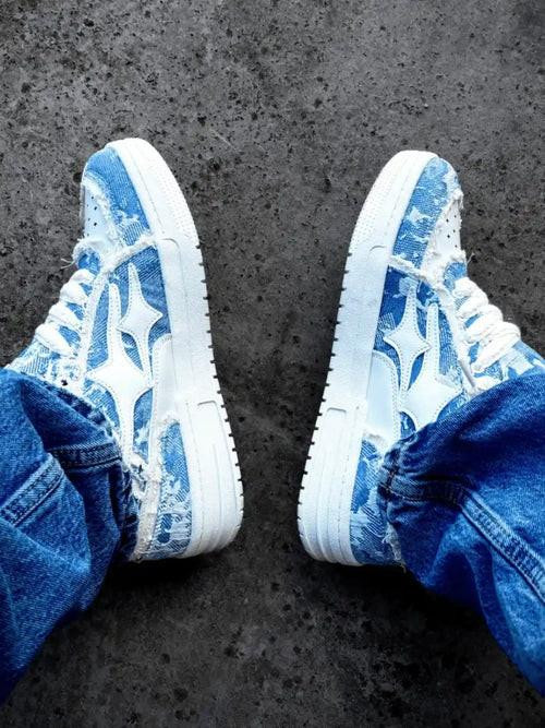 Baskets en Denim Usé – DCRB™ zaxx