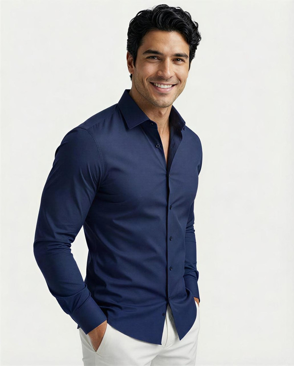 Chemise Homme Infroissable Élégante zaxx