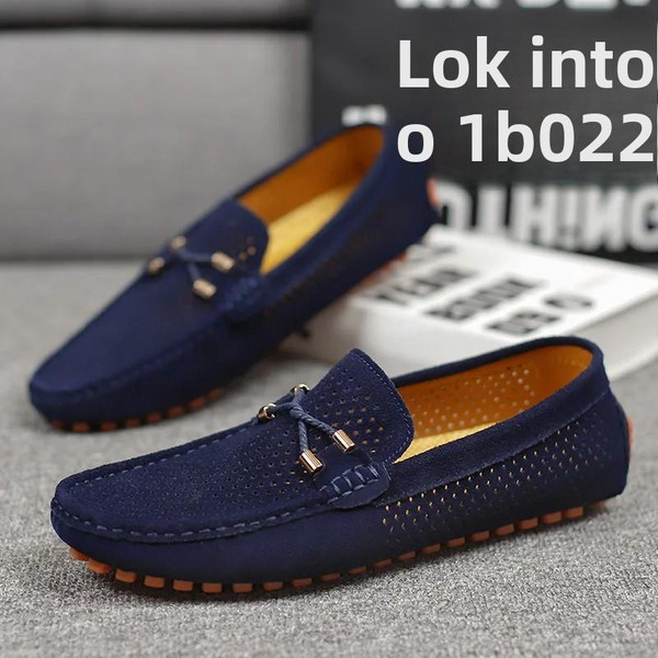 Mocassins en Cuir Perforé – Gianni™ zaxx