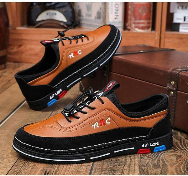 Chaussures de Ville Imperméables en Cuir pour Homme – Virello™ zaxx