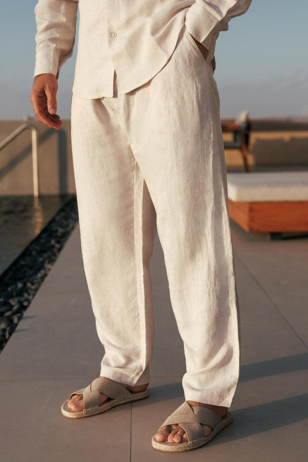 Pantalon en Lin pour Homme – Élance™ zaxx