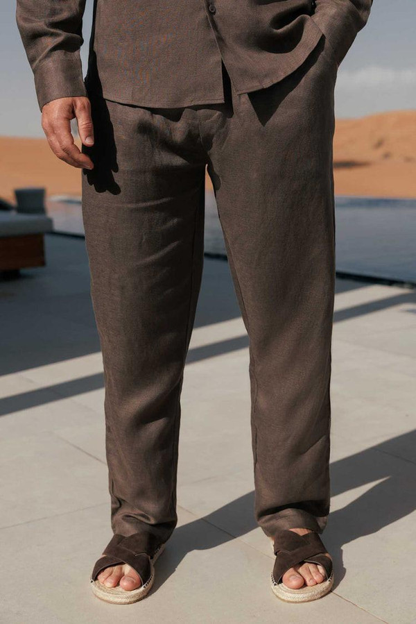 Pantalon en Lin pour Homme – Élance™ zaxx