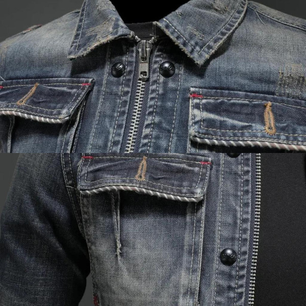Veste en Denim Premium – Ellis et Carter™ zaxx