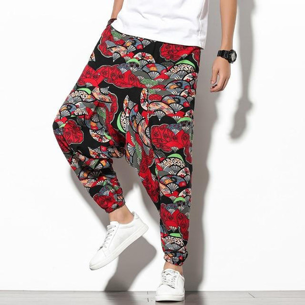 Pantalon decontracte en Coton Pantalon decontracte en Coton zaxx