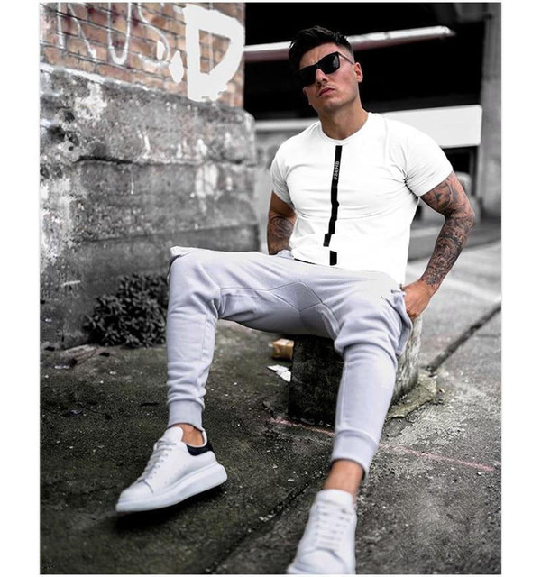 T-shirt Uni a Bande T-shirt Uni a Bande zaxx
