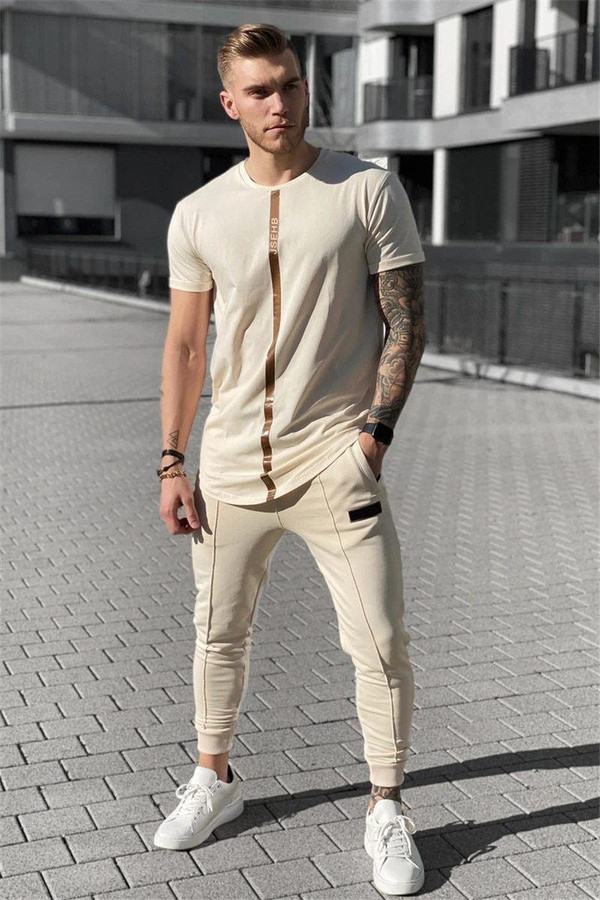 T-shirt Uni a Bande T-shirt Uni a Bande zaxx