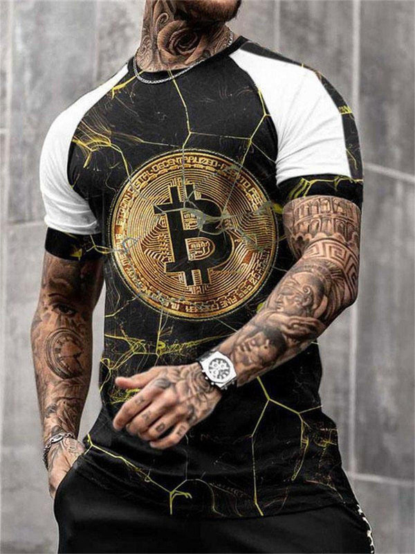 T-shirt CASUAL Imprime 3D T-shirt CASUAL Imprime 3D zaxx