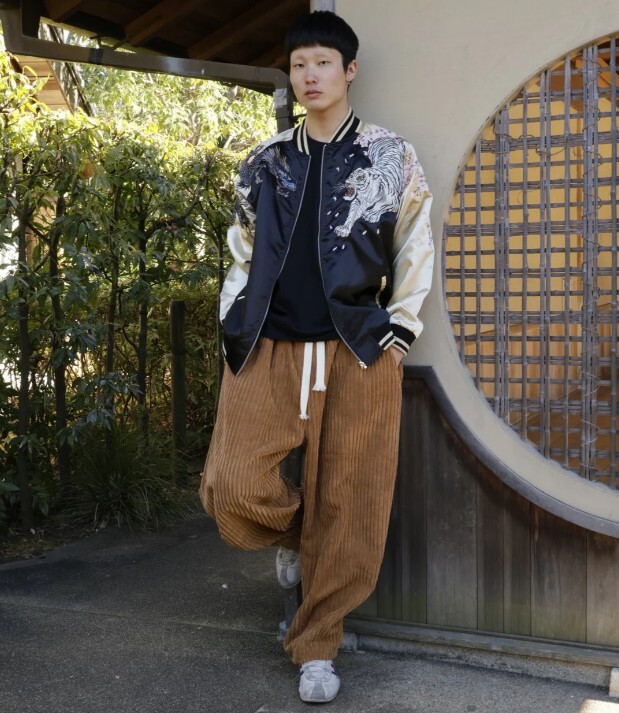 Pantalon Sarouel En Velours Côtelé – Style Japonais Décontracté Pour Homme - 9