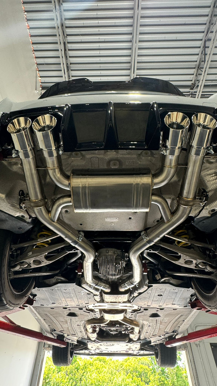MAD BMW M2 G87 S58 Axle Back Exhaust System | High-Performance Upgrade