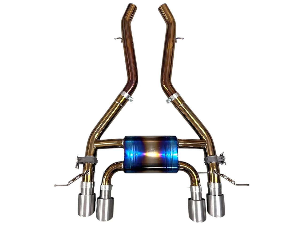 M3S様分 MAD Titanium Axle Back Exhaust for BMW M3/M4 S58 G80/G82