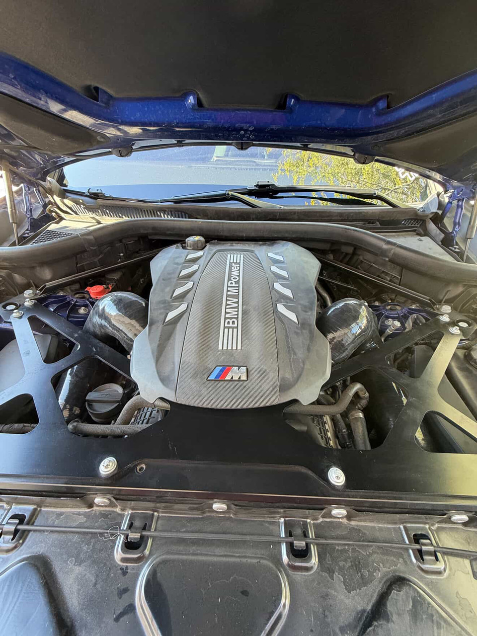 純正 エンジン エアインテークホース  X5 X6 X5M X6M MAD BMW X5M X6M M50 M60 XM Silicone Front Mount Intake Upgrade