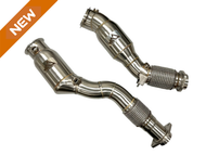 MAD BMW S58 X3M X4M 200-Cell Catted Downpipes | F97 F98