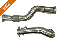MAD S58 3.5" Hydroformed Downpipes | BMW M2 M3 M4