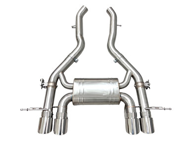 M② MAD BMW M2 G87 S58 Axle Back Exhaust System | High-Performance Upgrade
