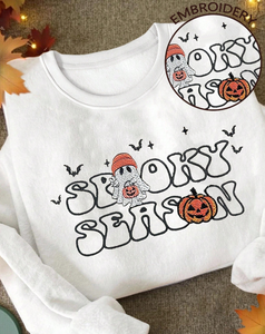 Embroidered Spooky Season Ghost