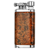 IM Corona Old Boy Brown Smooth Silver Pipe Lighter
