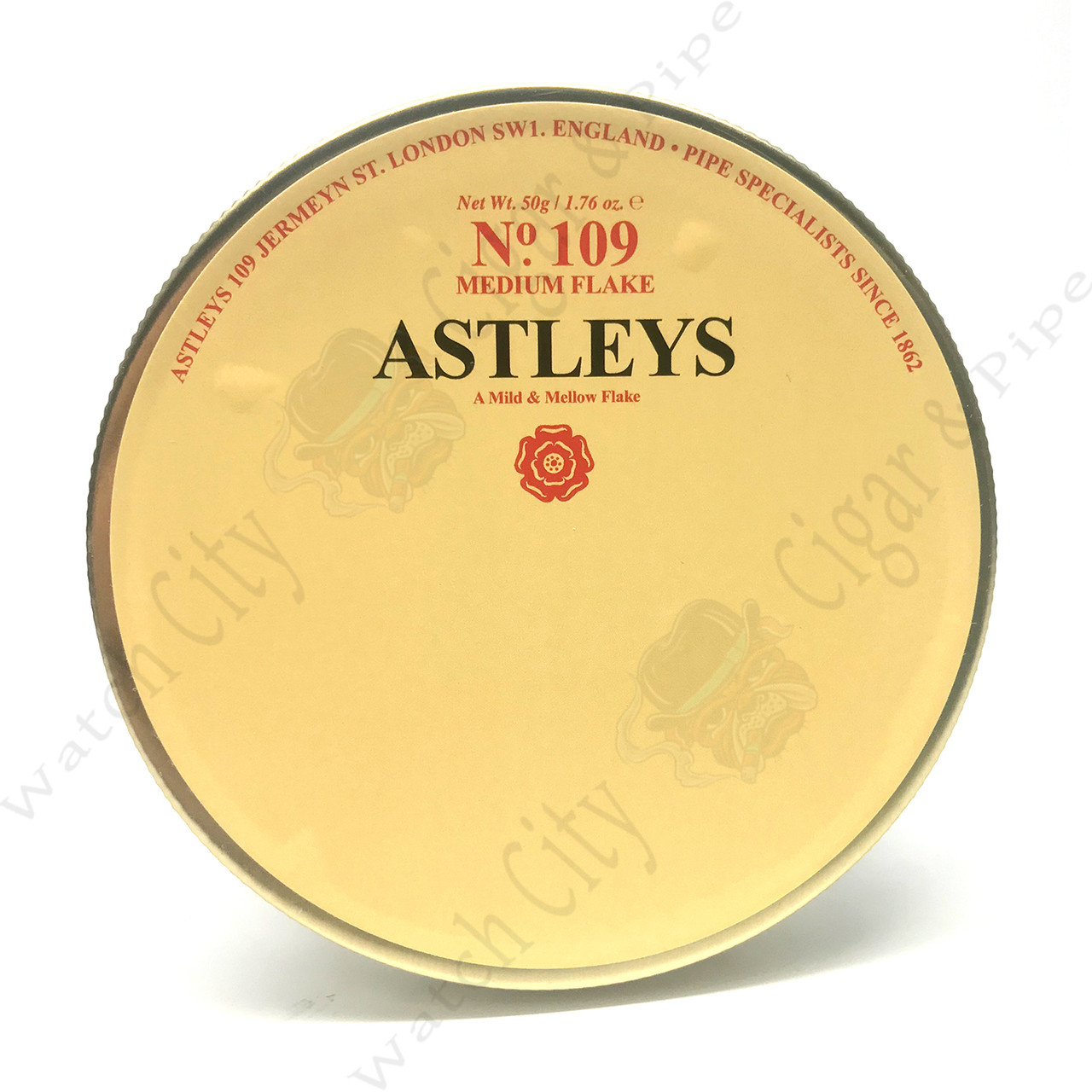 astleys pipe tobacco The Briary - Astley Pipes Astleys #109 Medium Flake 50g