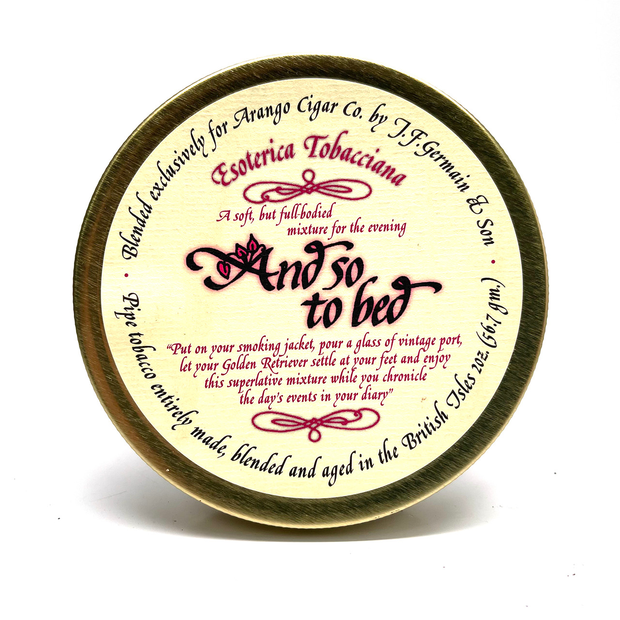 Esoterica And So to Bed 2 oz Tin