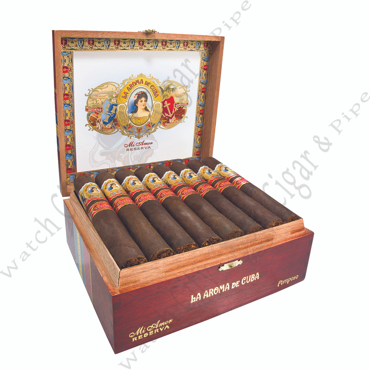 La Aroma de Cuba mi Amor Reserva Pomposo 6.5 x 60 - Watch City