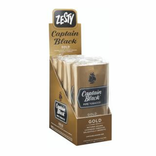 captain black pipe tobacco gold 5 Pouches of 1.5 oz Captain Black Pipe Tobacco Gold