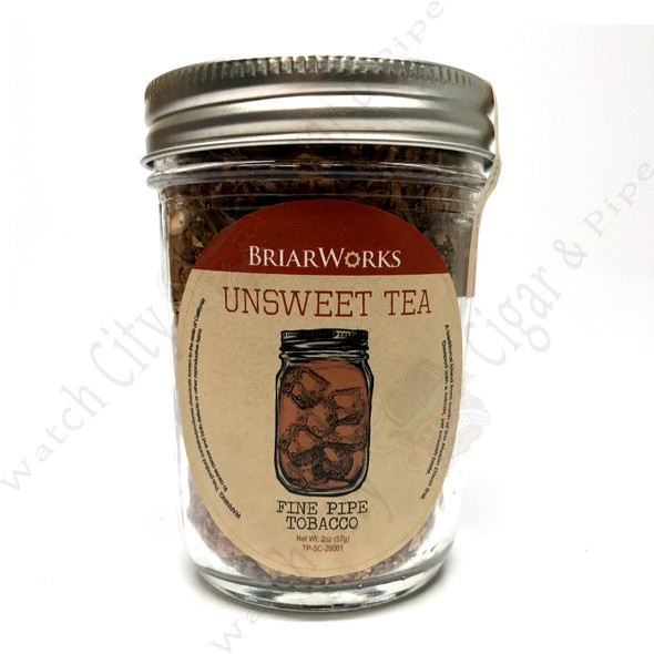 Briarworks Tobacco Un-Sweet Tea 2 oz Mason Jar