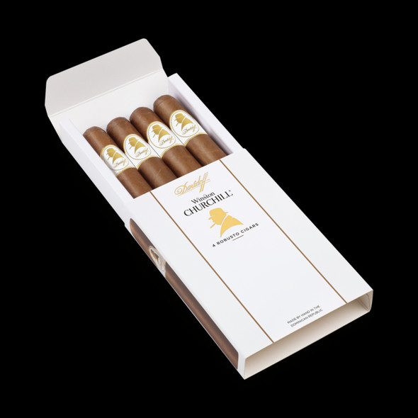 Davidoff Winston Churchill Robusto (5.5x52)  4-Pack