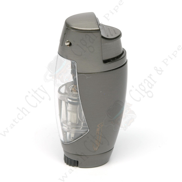 Vector "Cyborg" Single Lighter Gunmetal Satin