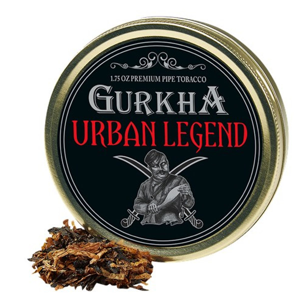 Gurkha Urban Legend Pipe Tobacco 1.75 Ounce Tin