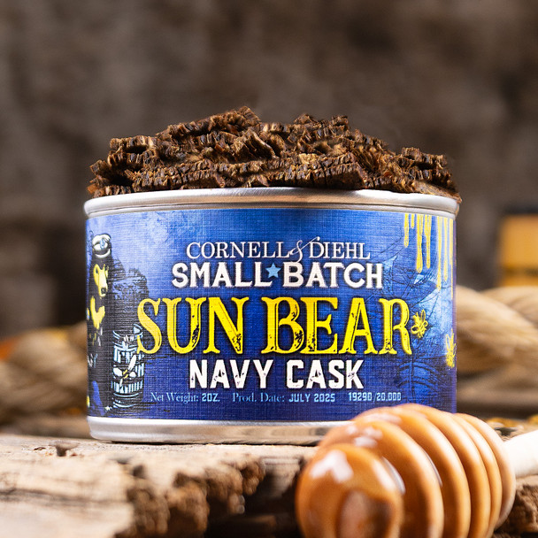 Cornell & Diehl Small Batch Sun Bear Navy Cask  2oz Tin
