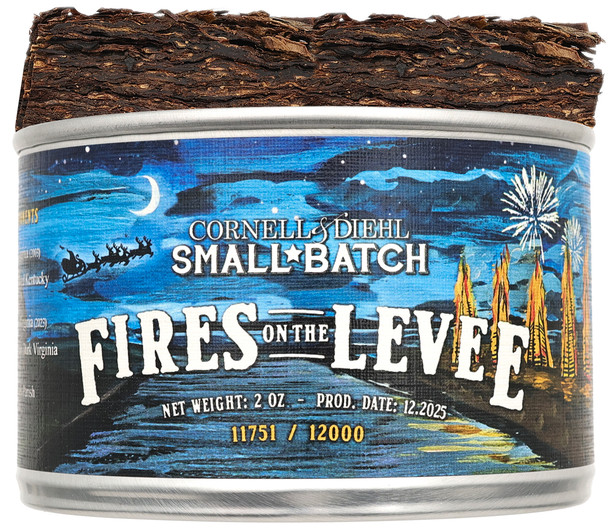 Cornell & Diehl Small Batch Fires on the Levee 2oz Tin