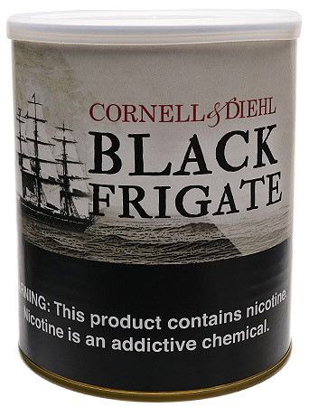 Cornell & Diehl Black Frigate 8 oz Tin