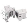 Fulton Fulton Fold-Away Bolt-On Hinge Kit 2" x 3" Trailer Beam, Rating 5,000 lbs., 48" Pivot, Z-Max 600 Zinc Finish [HDPB230101] HDPB230101 MyGreenOutdoors