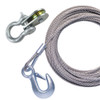 Powerwinch 50' x 7\/32" Stainless Steel Universal Premium Replacement Galvanized Cable w\/Pulley Block [P1096600AJ]