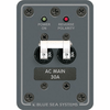 Blue Sea Systems Blue Sea 8077 AC Main Only Toggle Circuit Breaker Panel 8077 MyGreenOutdoors