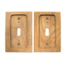 Whitecap Whitecap Teak Switch Cover/Switch Plate - 2 Pack [60172] 60172 MyGreenOutdoors