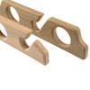 Whitecap Whitecap Teak Six-Rod Storage Rack - Pair [60614] 60614 MyGreenOutdoors