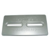 Tecnoseal Tecnoseal TEC-DIVERS Plate Anode - Zinc [TEC-DIVERS] TEC-DIVERS MyGreenOutdoors