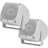 Poly-Planar 4x4" Compact Box Speaker White 40 Watt MA840W MyGreenOutdoors