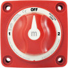 Blue Sea Systems Blue Sea 6008 M-Series Battery Switch 3 Position - Red [6008] MyGreenOutdoors
