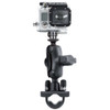 RAM Mounting Systems RAM Mount GoPro Hero Short Arm Handlebar Rail Mount [RAM-B-149Z-A-GOP1U] MyGreenOutdoors