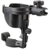 RAM Mounting Systems RAM Mount Level Cup XL w/Single Socket for B Size 1" Ball [RAP-B-417-200-1U] MyGreenOutdoors