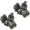 RAM Mounting Systems RAM Mount 2-Pack RAM Roller-Ball Paddle Accessory Holder [RAP-412-2] MyGreenOutdoors
